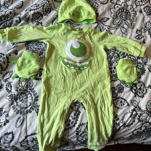 Baby Mike Wazowski costume